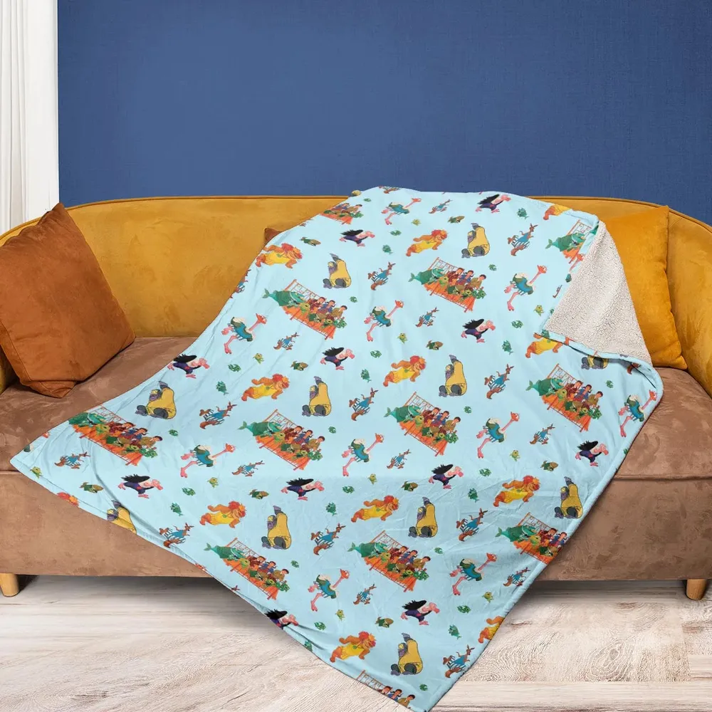 Bedknobs and broomsticks Characters Fleece Blanket - 2
