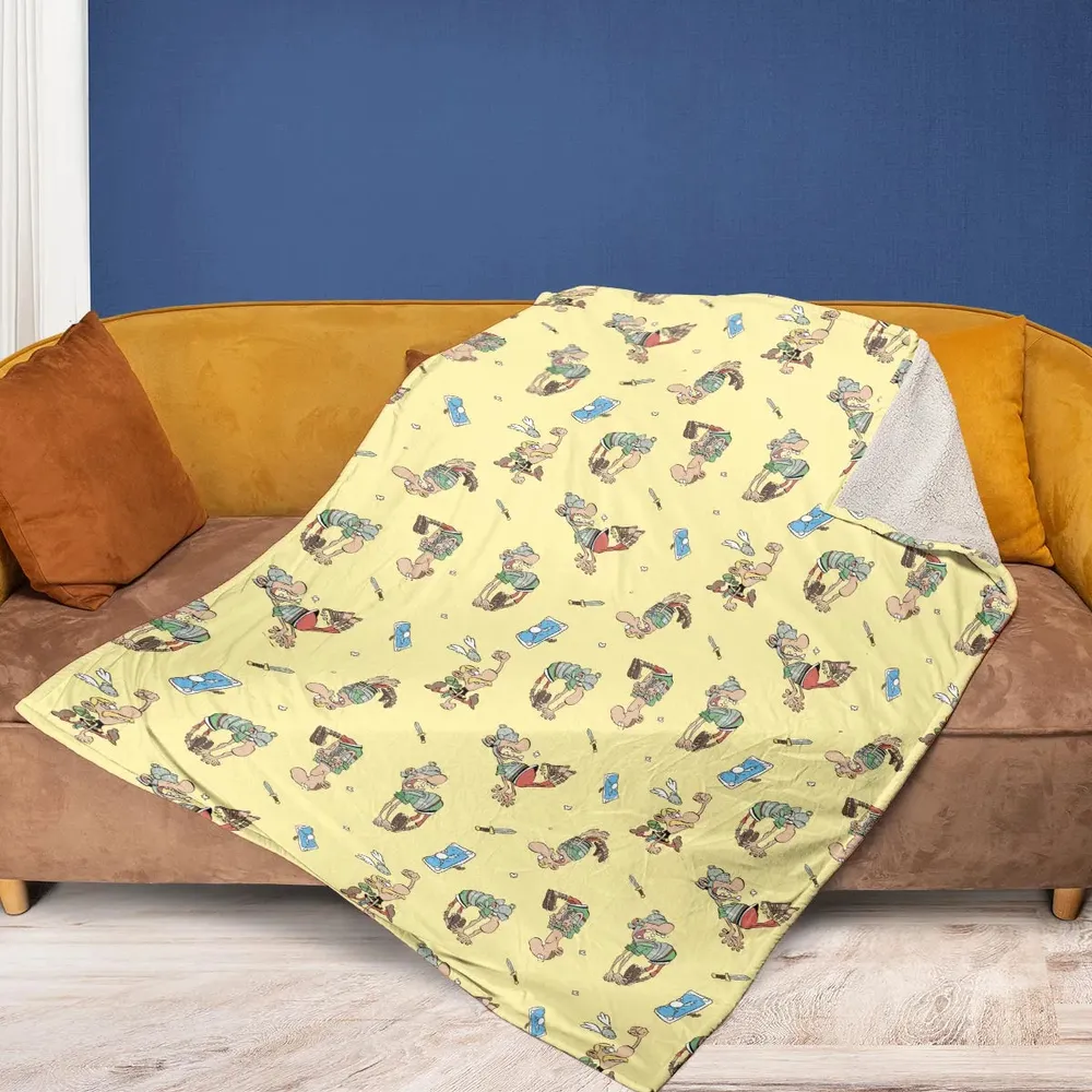 Gaulish Goodness Asterix Fleece Blanket - 2