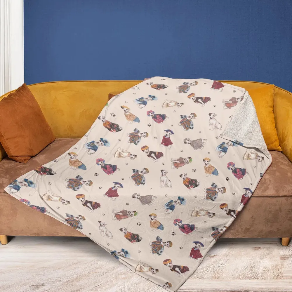 MagiCloth Costume Wishbone Fleece Blanket - 2
