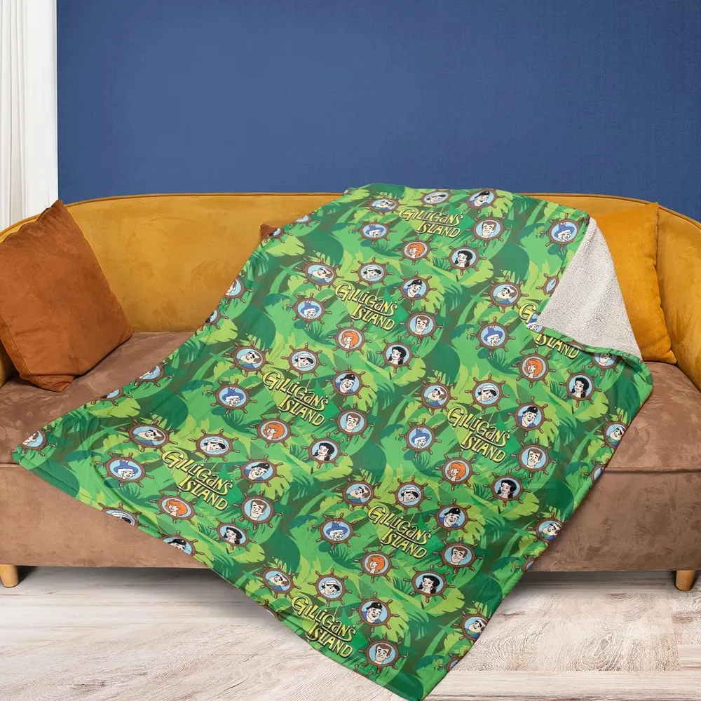 Gilligan's Island Characters Fleece Blanket - 2