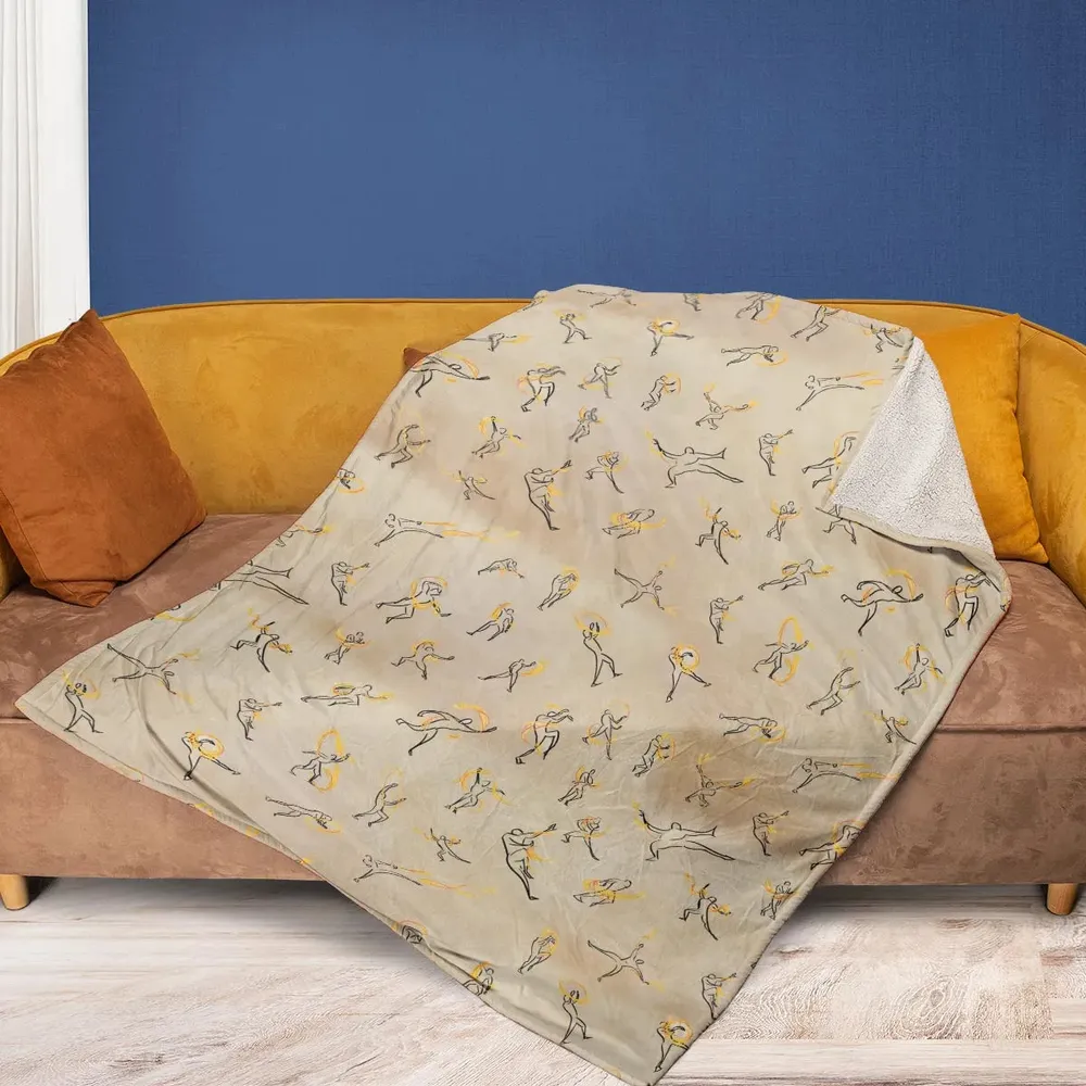 Fire Scroll Avatar The Last Airbender Fleece Blanket - 2