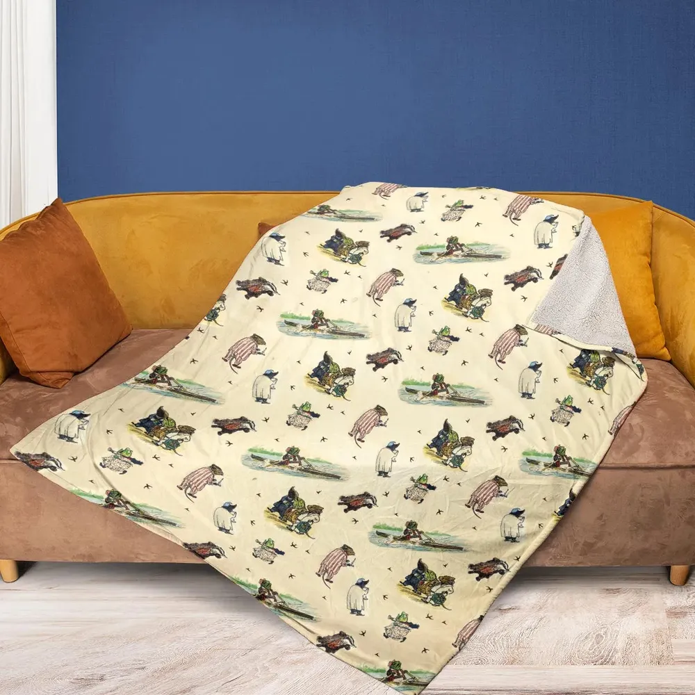 The Wind In The Willows Fleece Blanket - 2