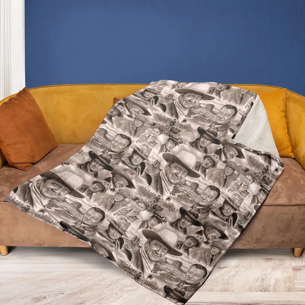 Of these Wayne Westerns Fleece Blanket - 2