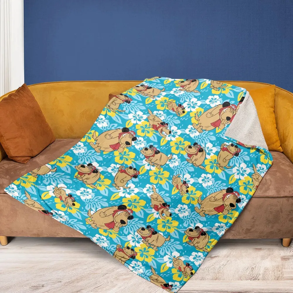 Bad Dog Muttley Wacky Races Fleece Blanket - 2