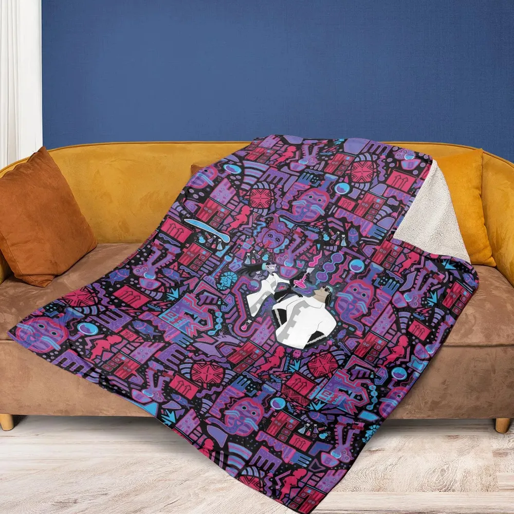 Mad Science Yzma The Emperor's New Groove Fleece Blanket - 2