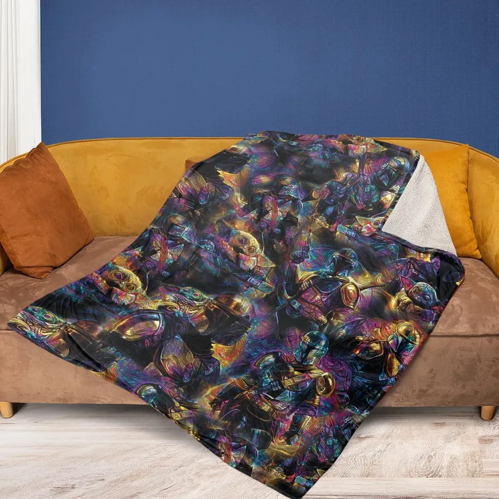 The Guardian Mandalorian Fleece Blanket - 2