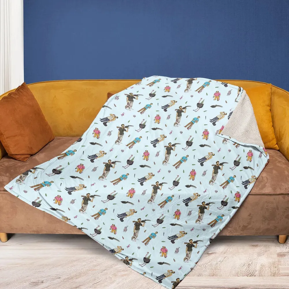 Count Duckula Characters Fleece Blanket - 2