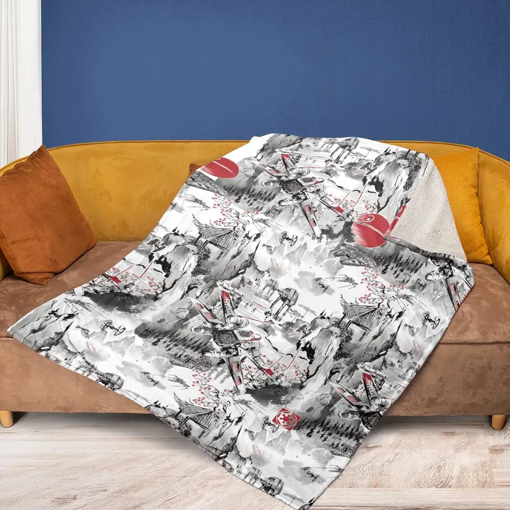 Last Battle of the Galactic Civil War Fleece Blanket - 2