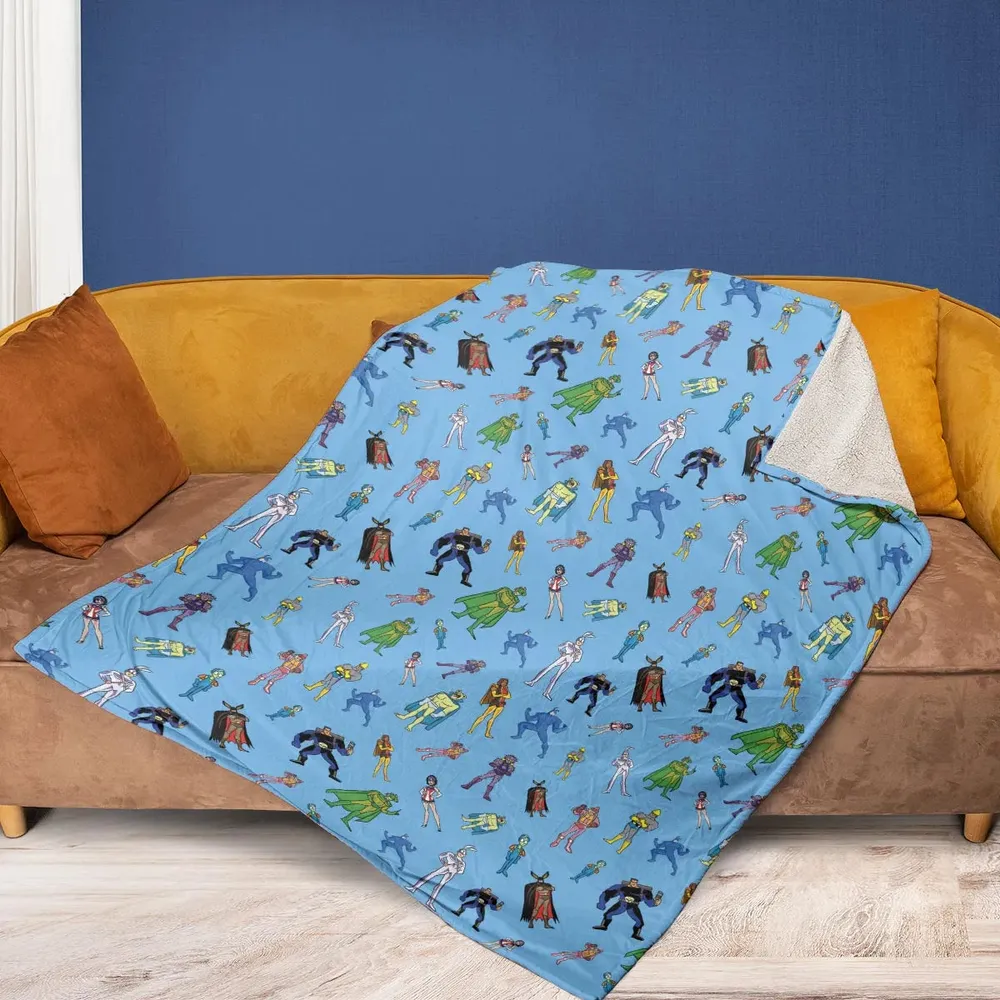 The Tick and Friends Fleece Blanket - 2