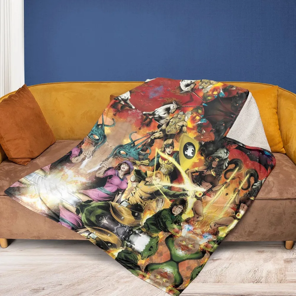 Great Power Dungeons Fleece Blanket - 2