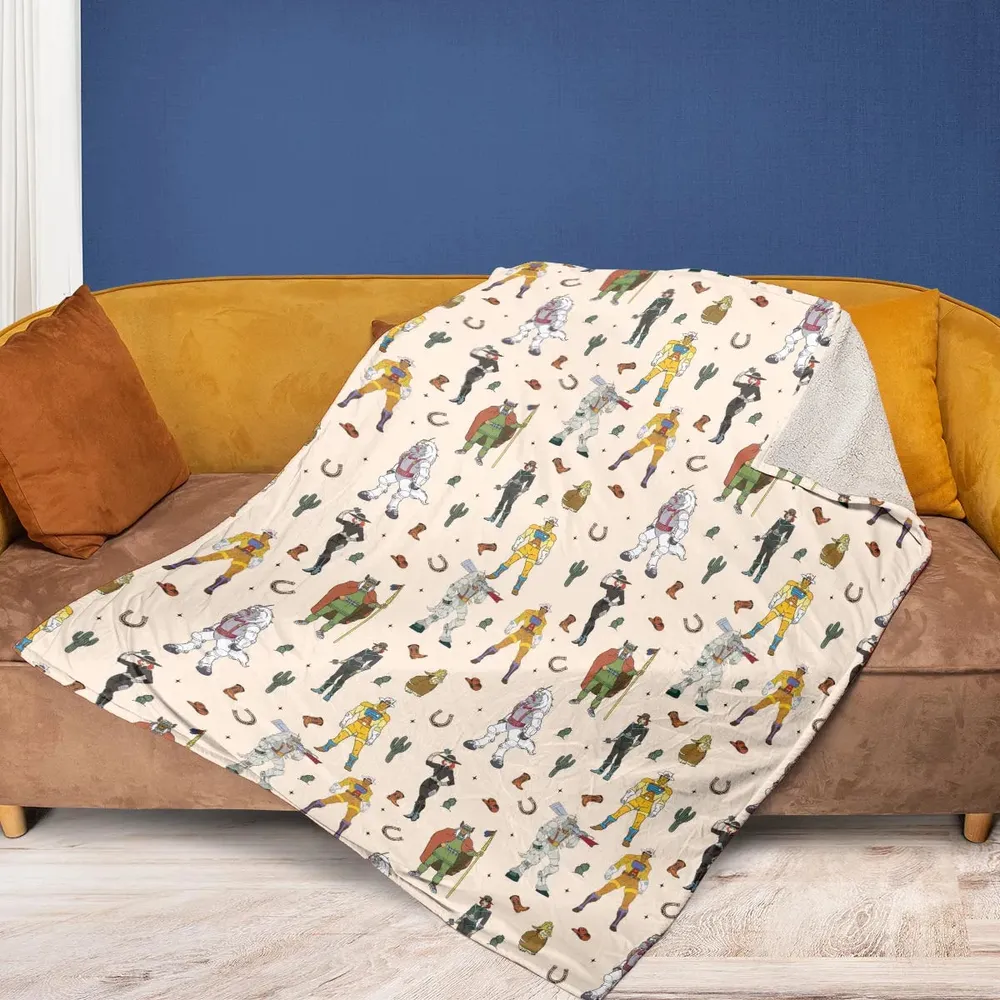 Western Bravestarr Characters Fleece Blanket - 2