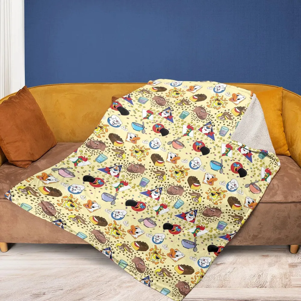 Bimbo Cheetos Cereal Mascot Fleece Blanket - 2