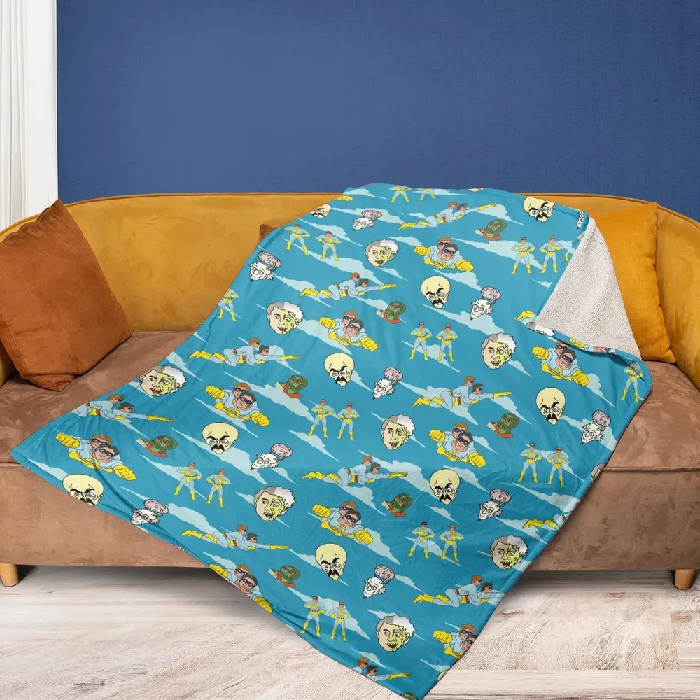 The Ambiguously Gay Duo Characters Patterns Fleece Blanket - 2