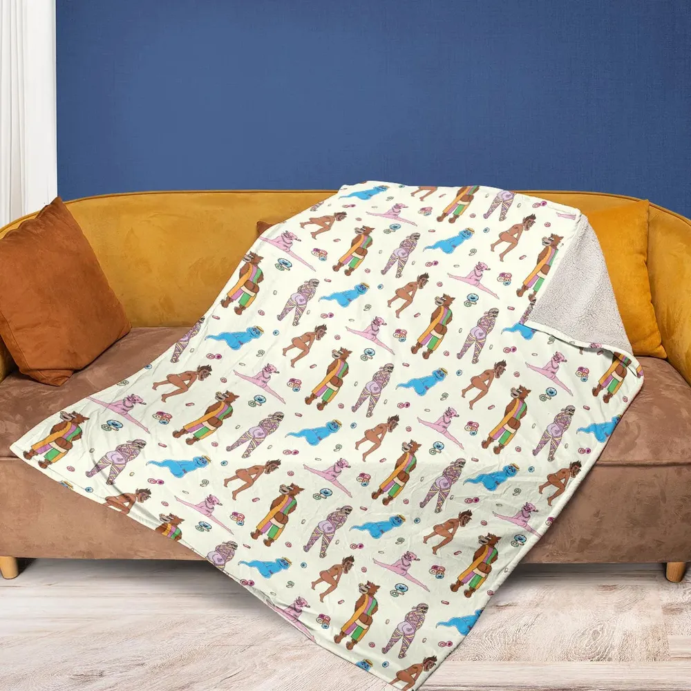 Cereal Monster Breakfast Fleece Blanket - 2