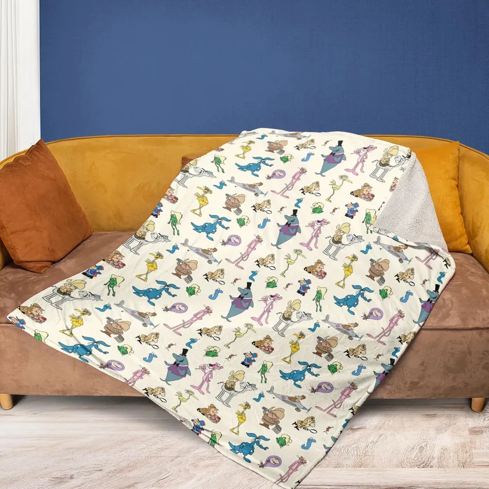 Just happens to be Pink Panther Fleece Blanket - 2