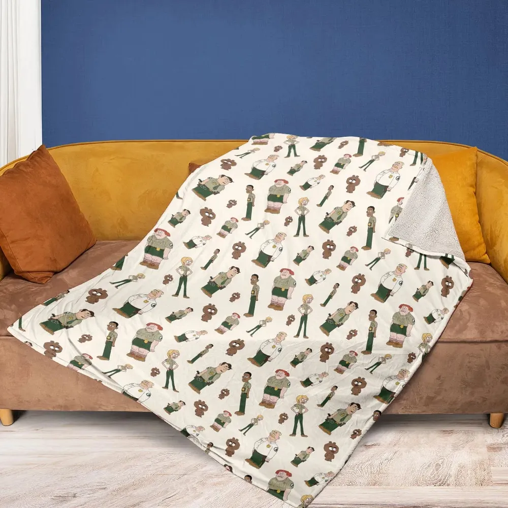Nature Calls Brickleberry Fleece Blanket - 2