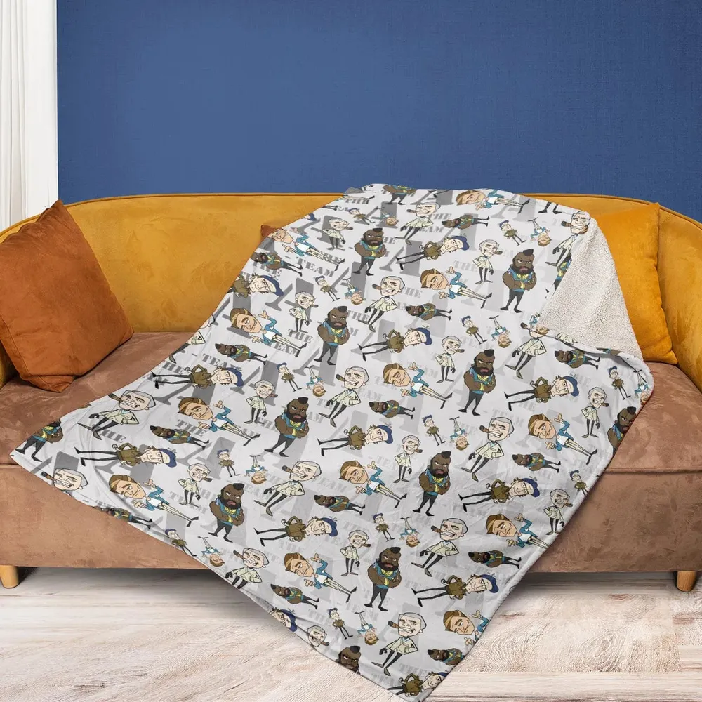 The A-team Characters Series Fleece Blanket - 2