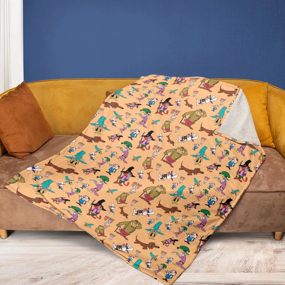 The Magilla Gorilla Show Characters Fleece Blanket - 2