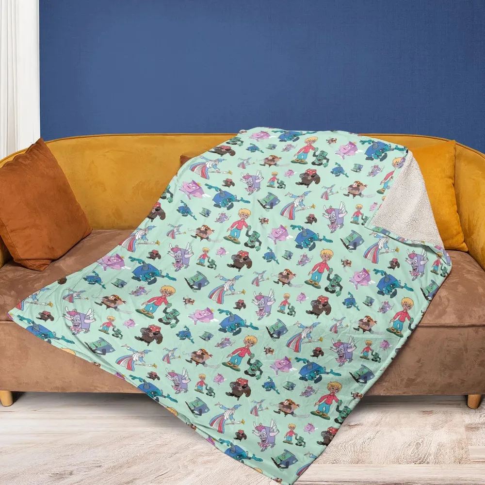 The pagemaster Cast Fleece Blanket - 2