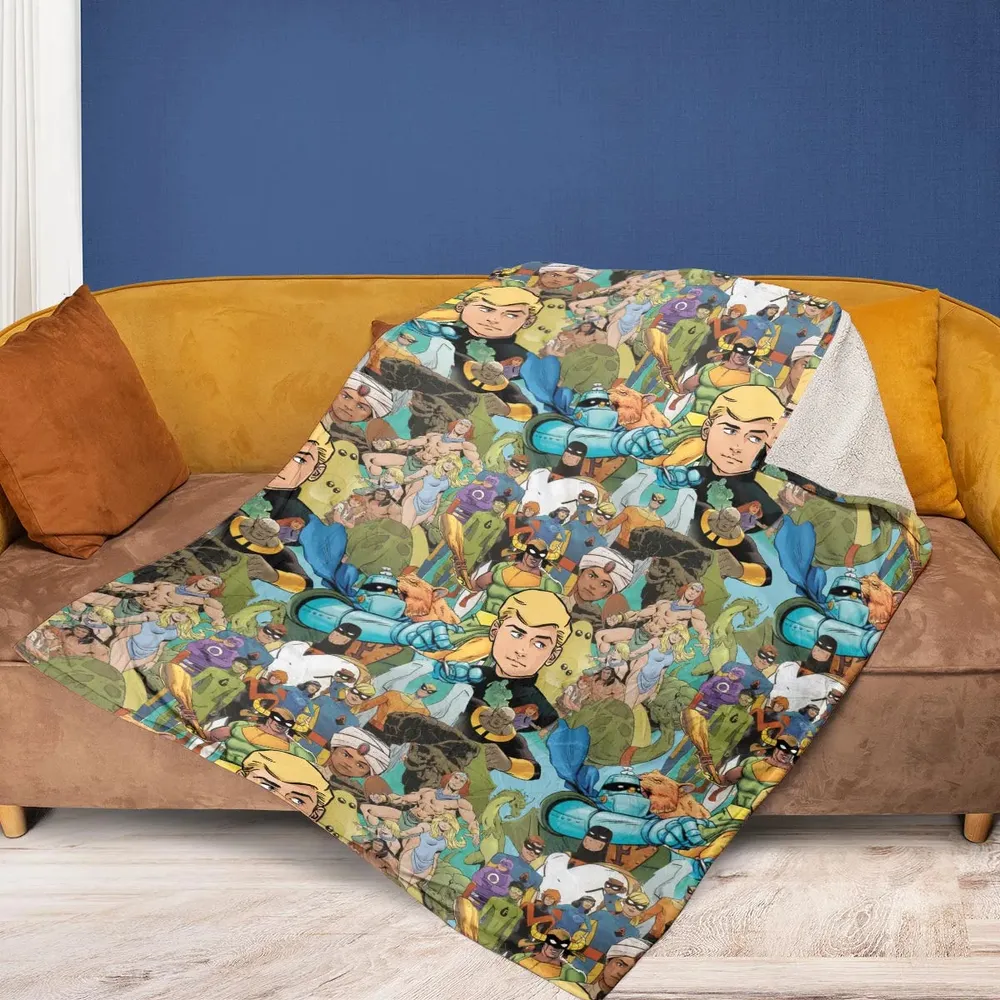 Futures Quest Heroes Fleece Blanket - 2