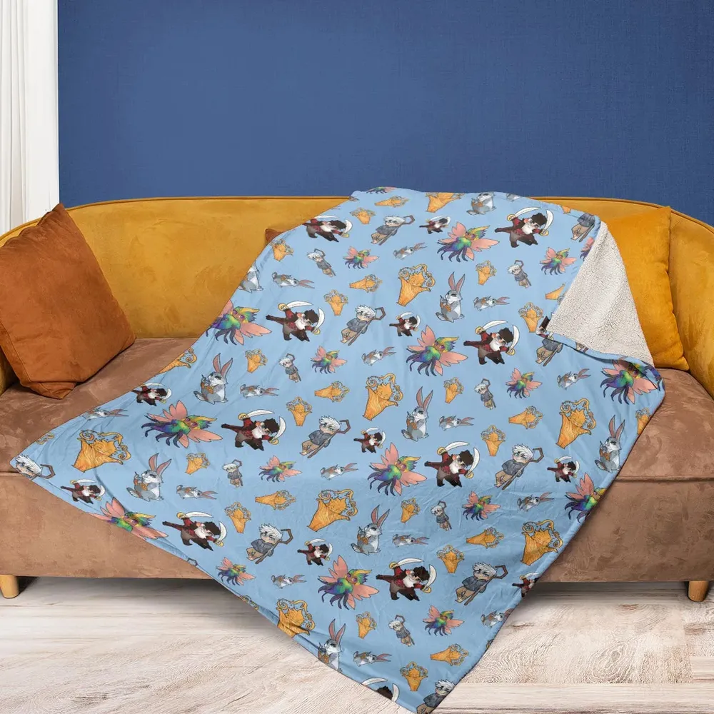 Rise of the Guardians Characters Fleece Blanket - 2
