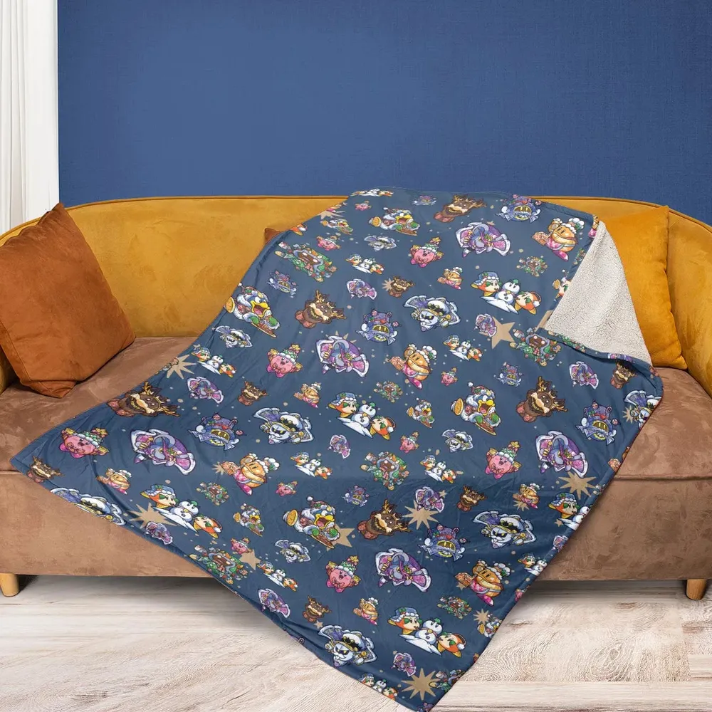 Dream Land Holiday Kirby Fleece Blanket - 2