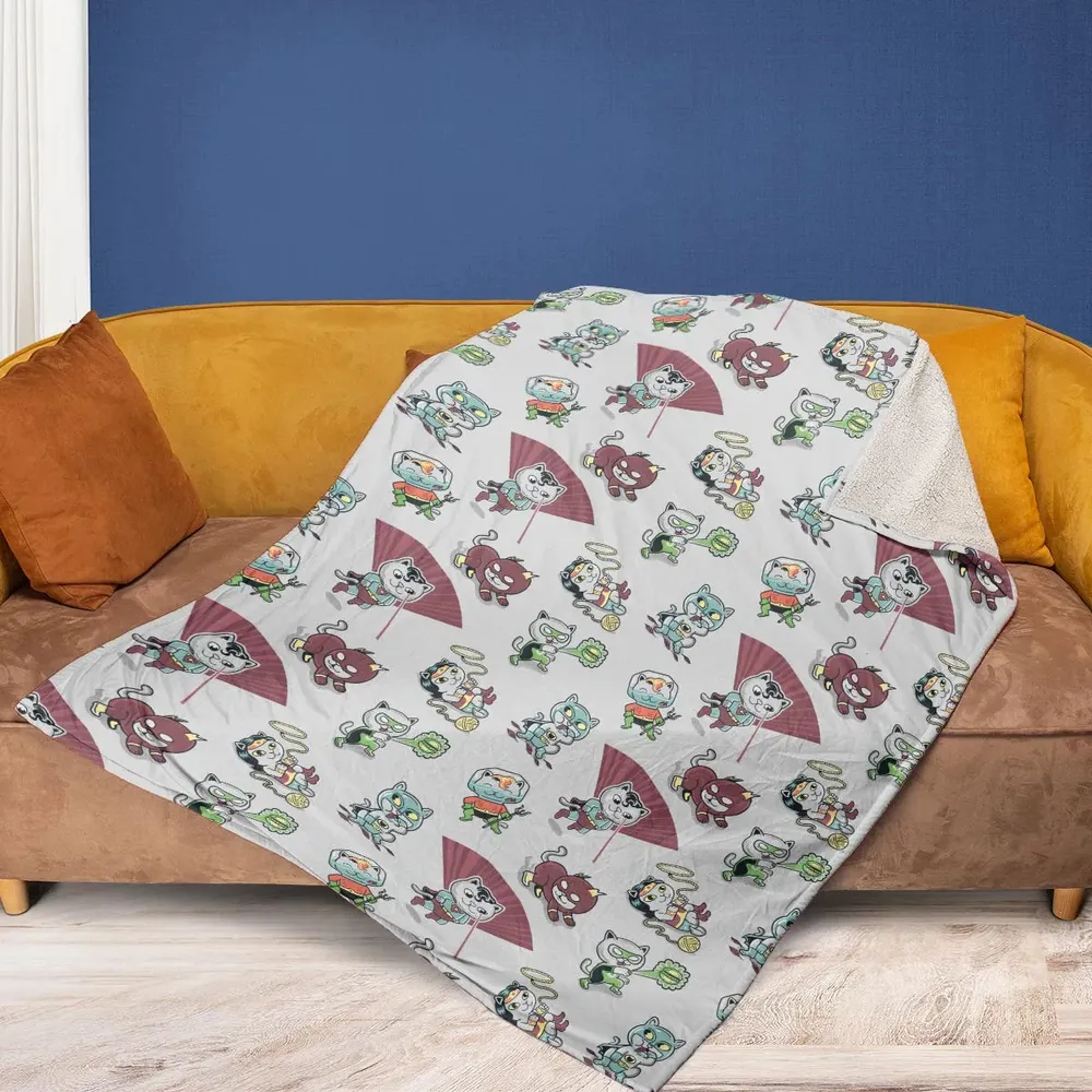Supurrrr Friends Super Friends Fleece Blanket - 2