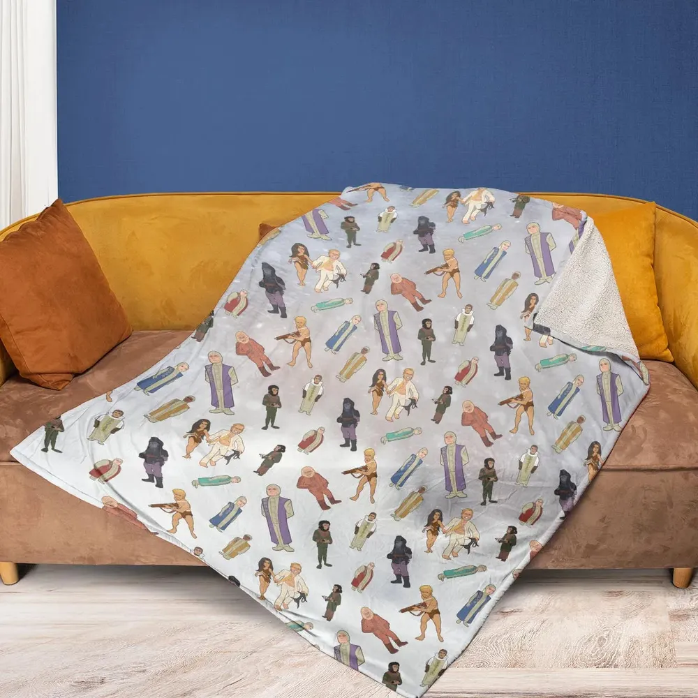 Planet of Apes Characters Fleece Blanket - 2