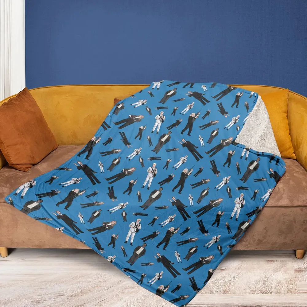 Nakatomi Takeover Die Hard Fleece Blanket - 2