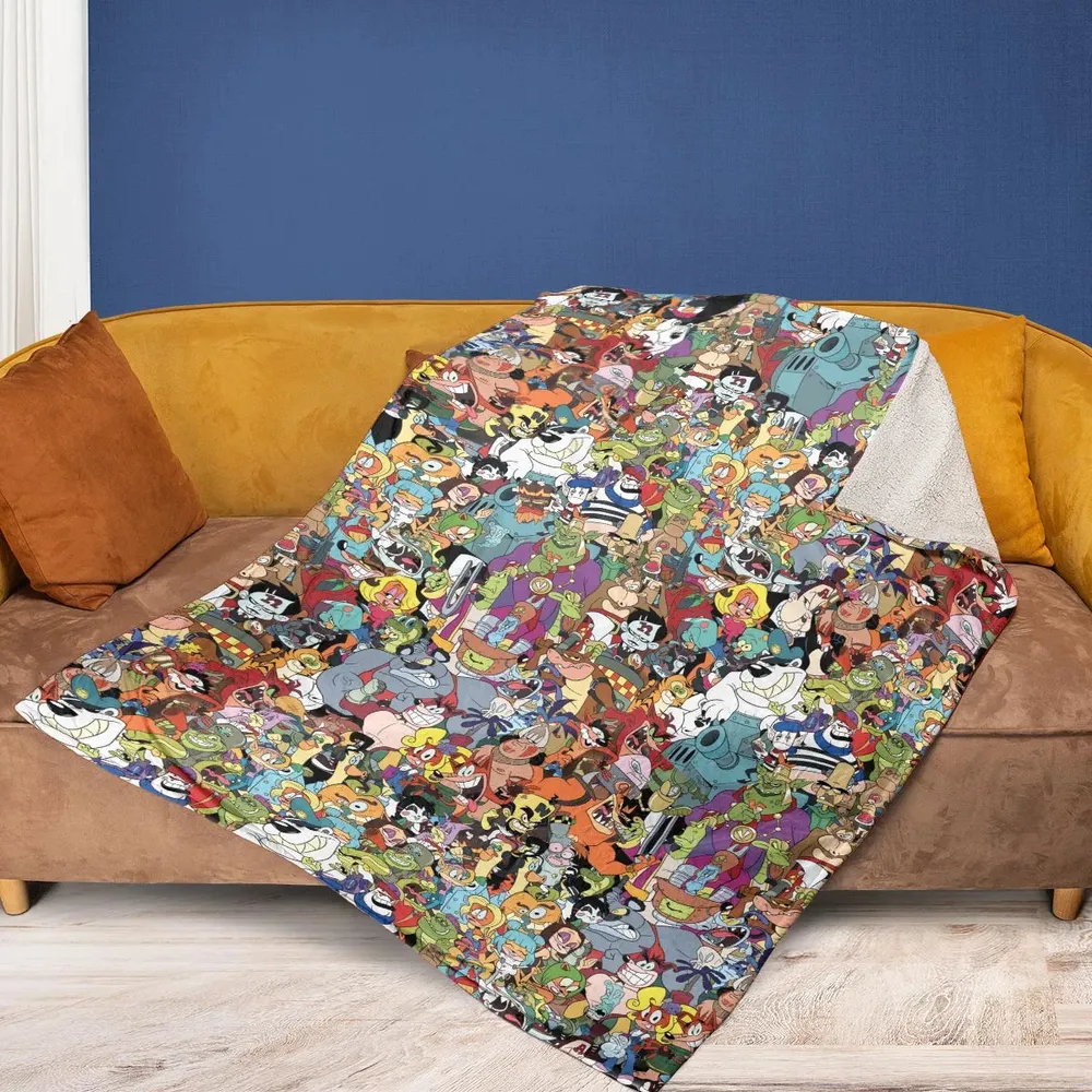 Retro Gamer Crash Bandicoot Fleece Blanket - 2