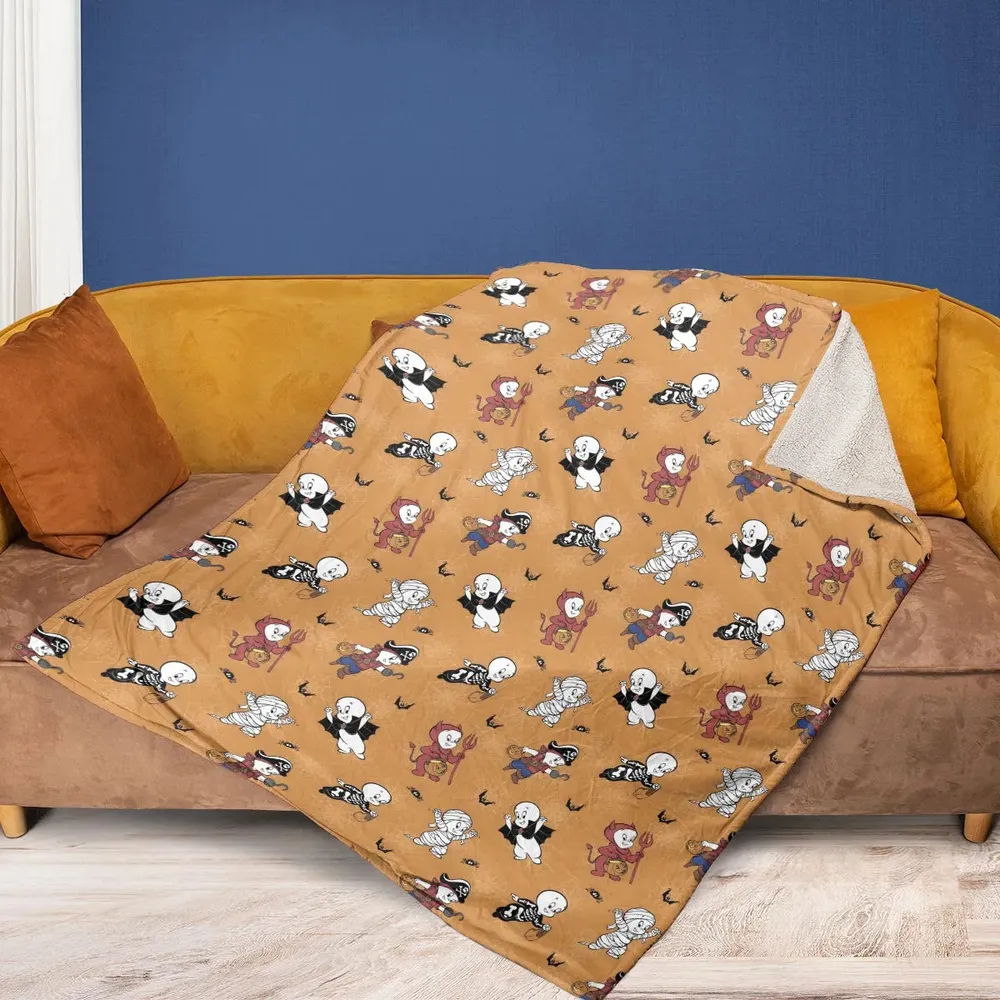 Casper Costume Fun Fleece Blanket - 2
