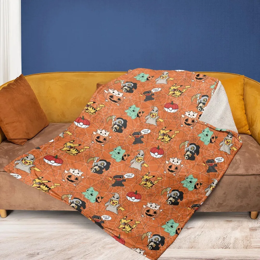 Pokeween Pokemon Fleece Blanket - 2