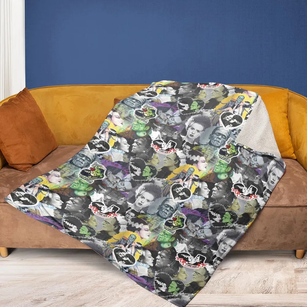 Forever Frankenstein Fleece Blanket - 2