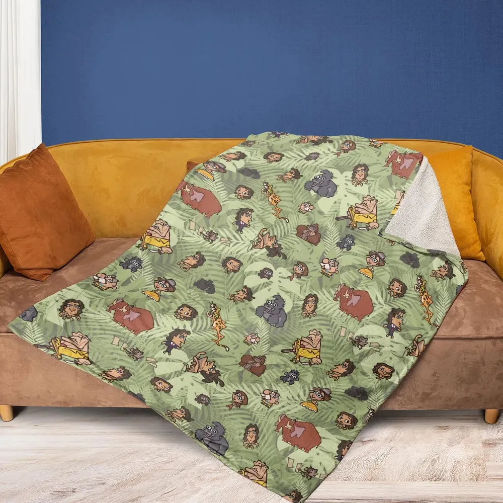 Tarzan Characters Fleece Blanket - 2