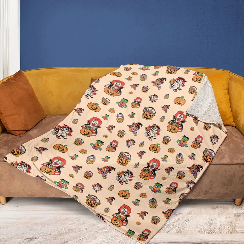 McDonaldland Halloween Fleece Blanket - 2