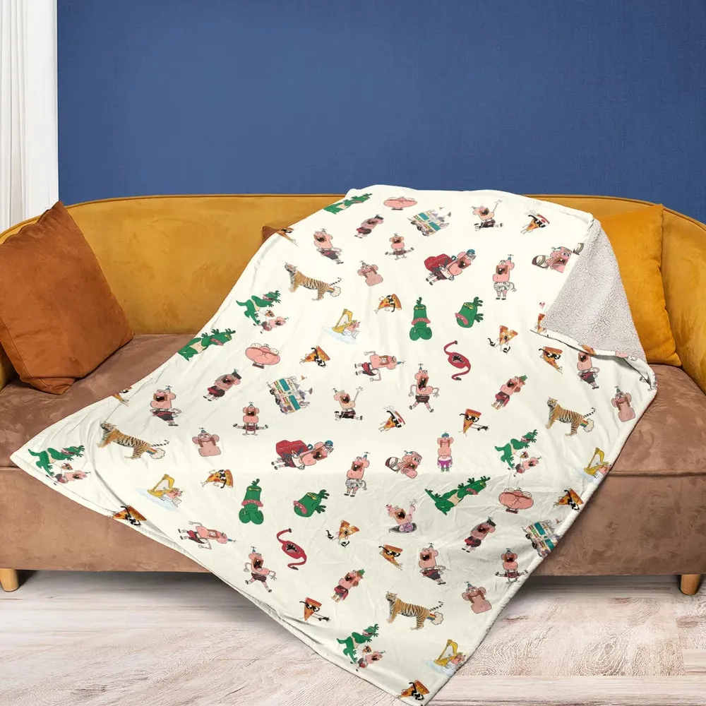 Magic Realism Uncle Grandpa Fleece Blanket - 2