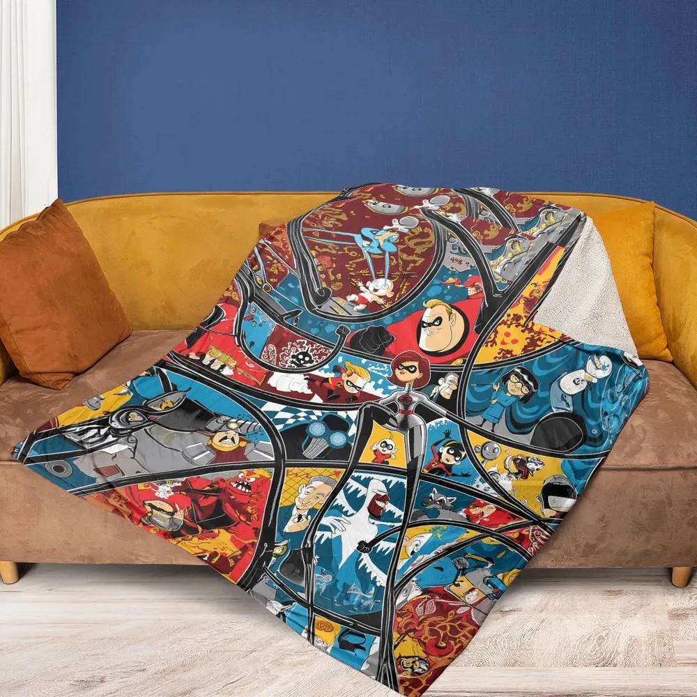 The Incredibles cartoon Fleece Blanket - 2