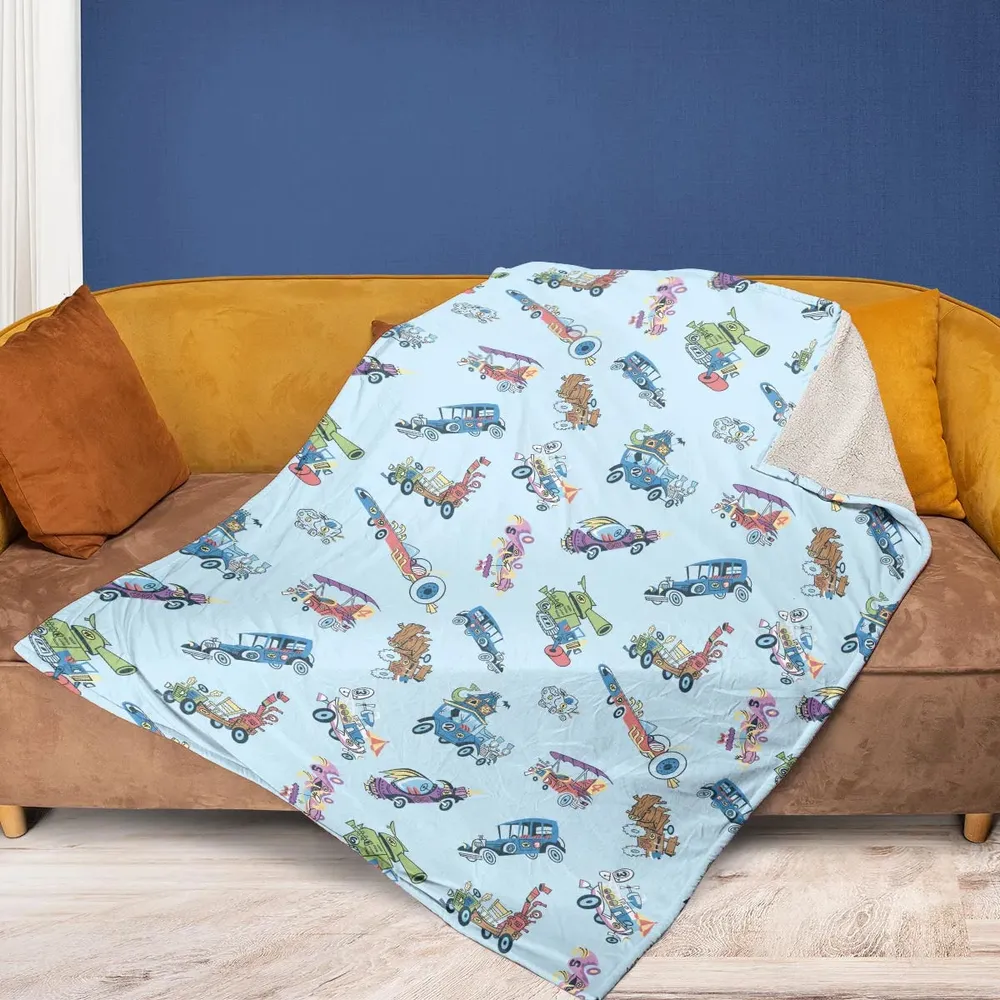 W is for Wacky Races Fleece Blanket - 2