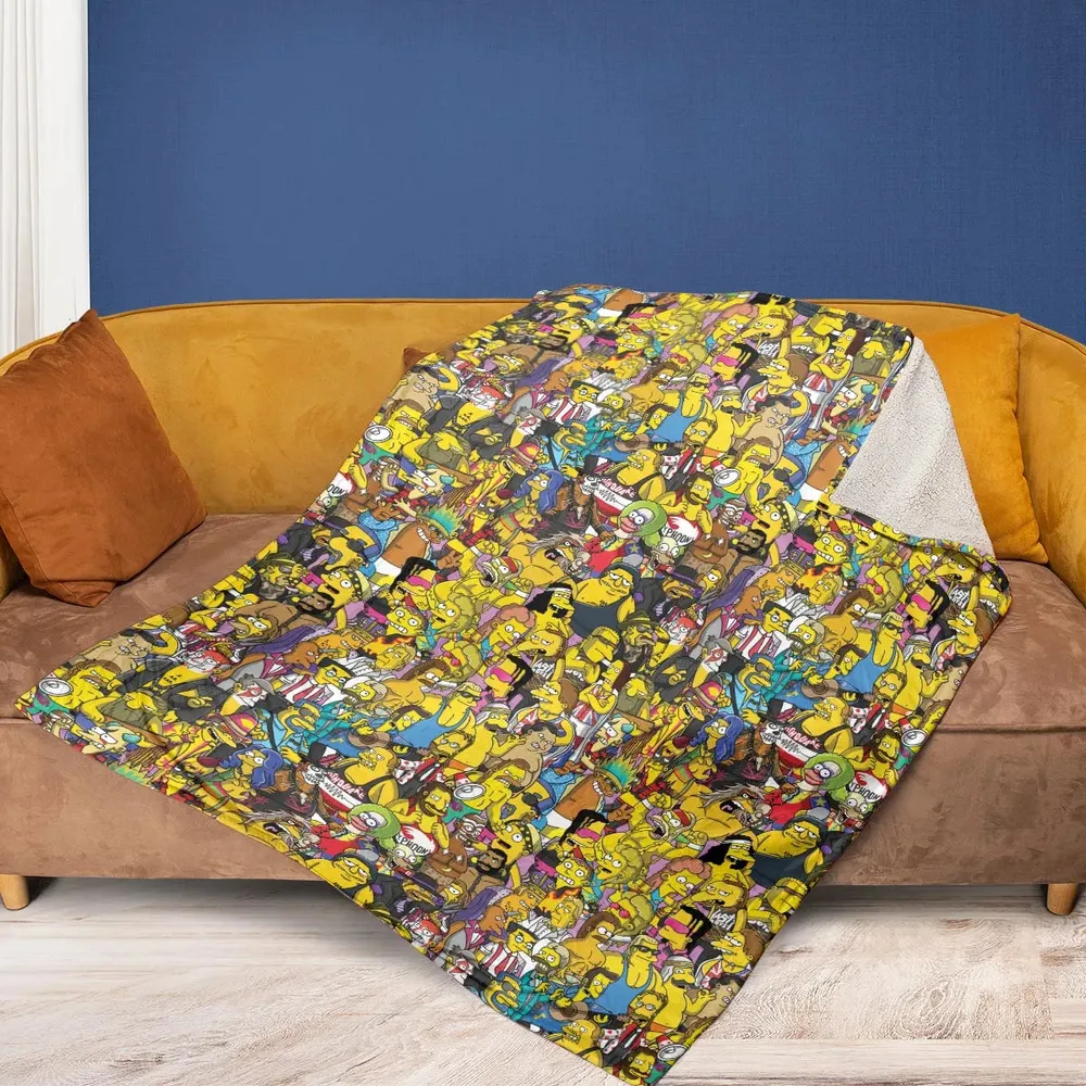 WWF Simpsons Fleece Blanket - 2