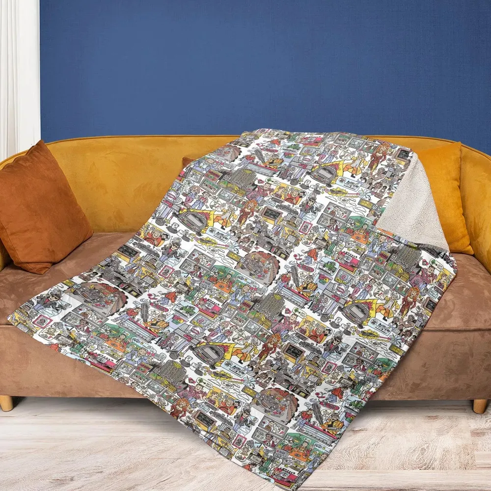 Back To Style Back To The Future Fleece Blanket - 2
