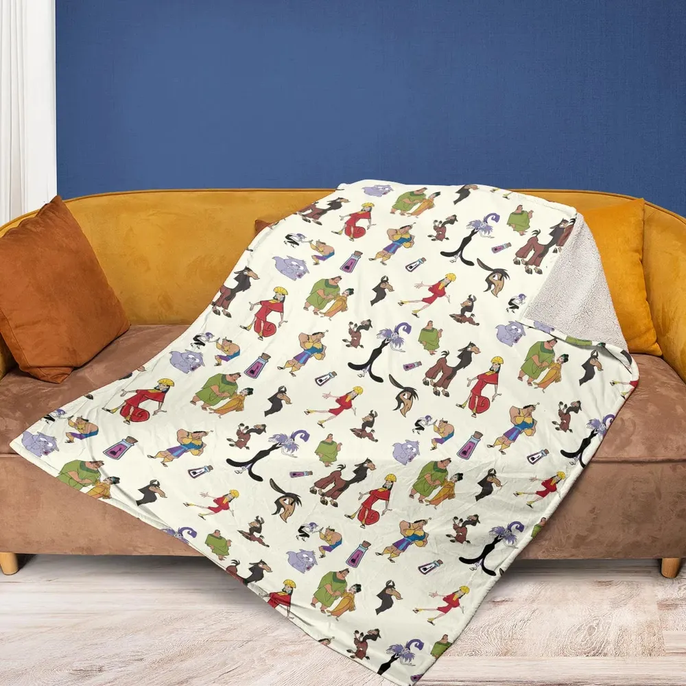 Kuzco and Friends The Emperor's New Groove Fleece Blanket - 2