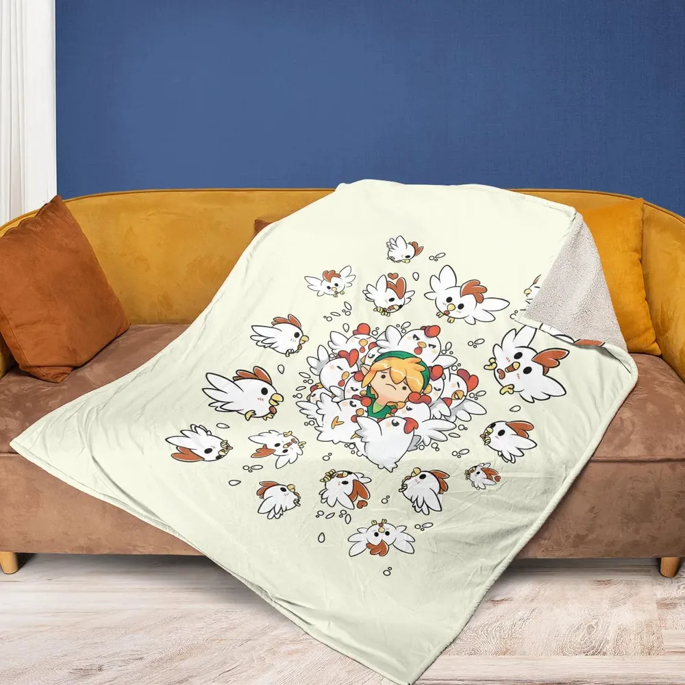 Impossible Situation The Legend of Zelda Fleece Blanket - 2