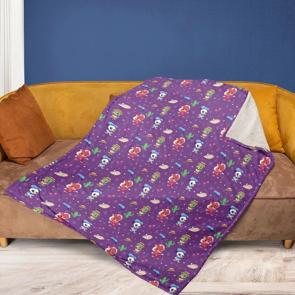 Three amigos Donald Ducktales Fleece Blanket - 2
