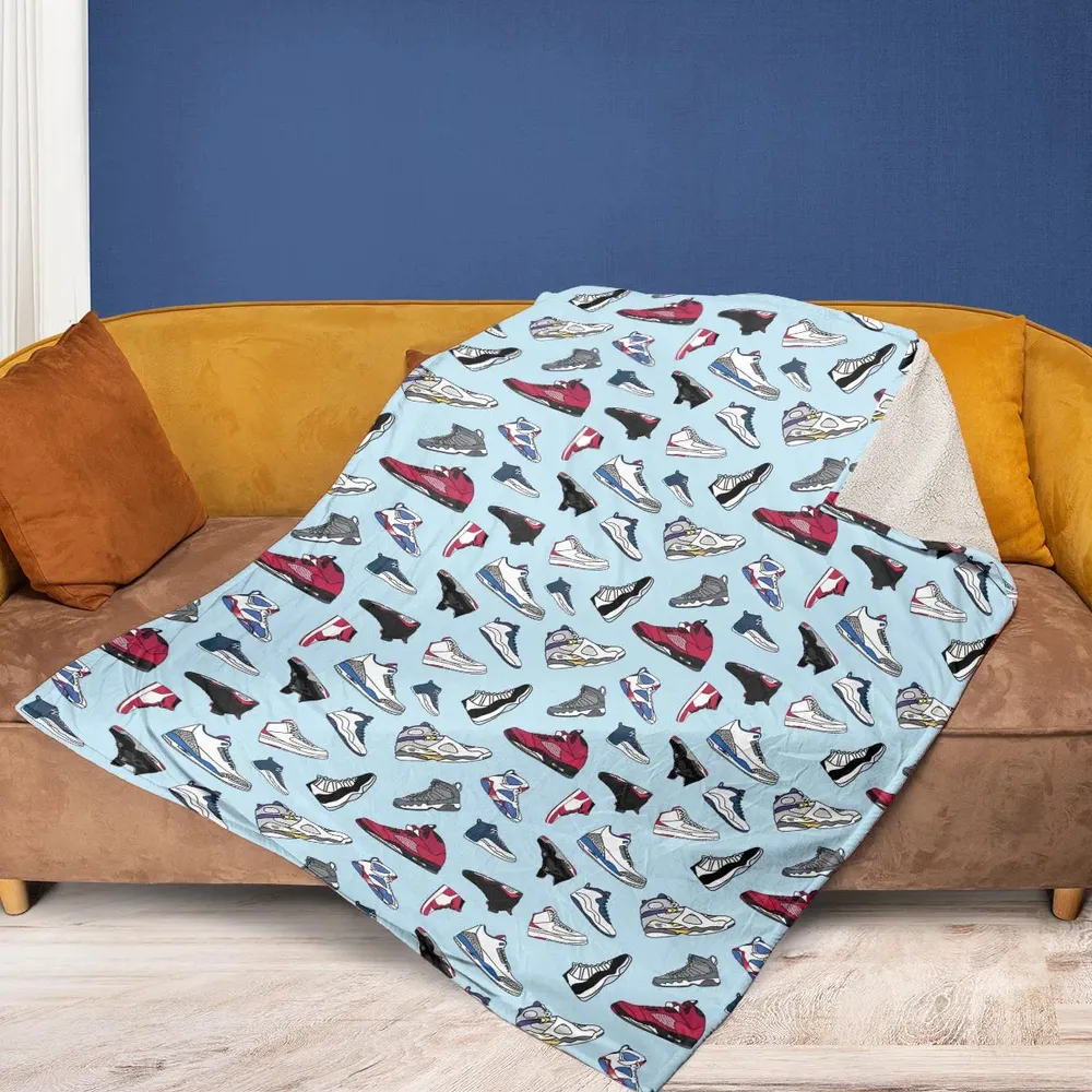 Sneaker Freak Fleece Blanket - 2