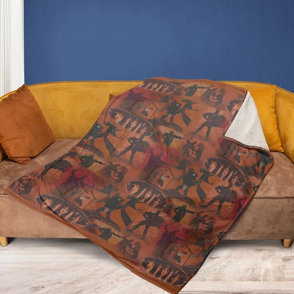 Ancient Hero Hercules 1997 Seamless Fleece Blanket - 2
