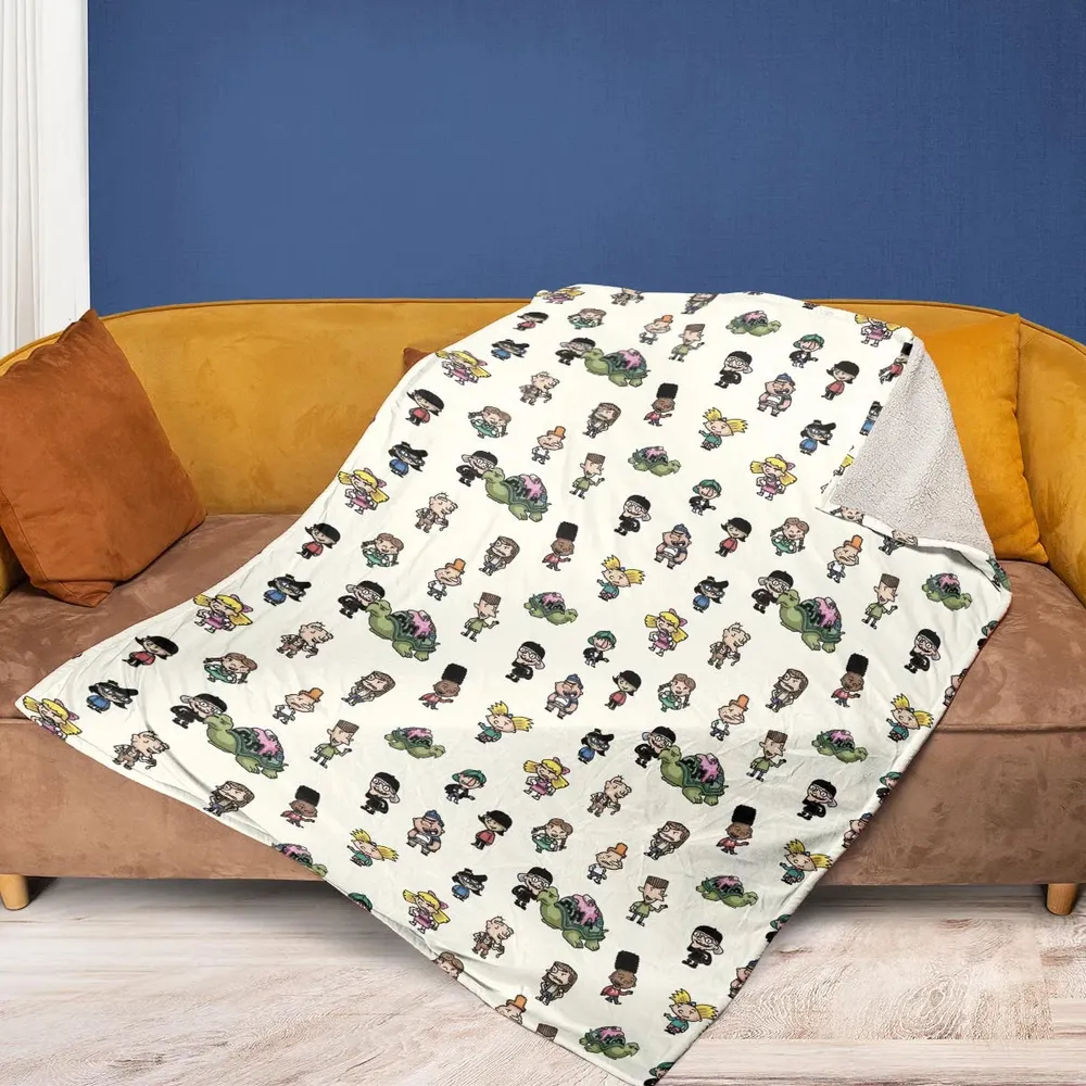Hey Arnold Characters Fleece Blanket - 2