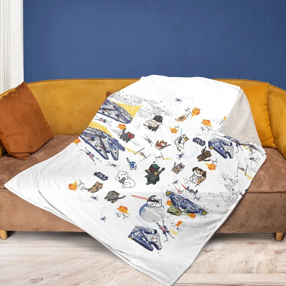 Star Wars Cats Fleece Blanket - 2