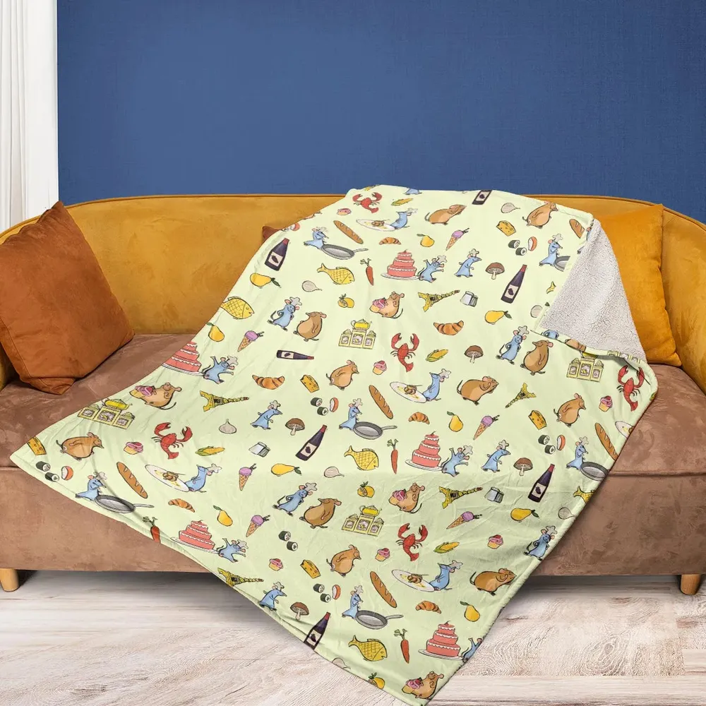 Chef Life Ratatouille Fleece Blanket - 2