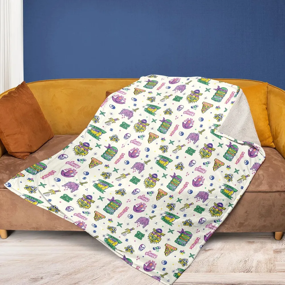 Shell Shock Teenage Mutant Ninja Turtles Fleece Blanket - 2