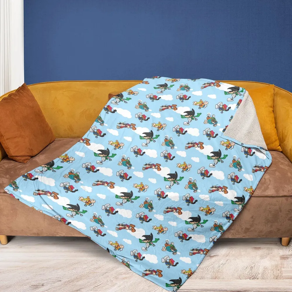 Codename Kid Next Door Characters Fleece Blanket - 2
